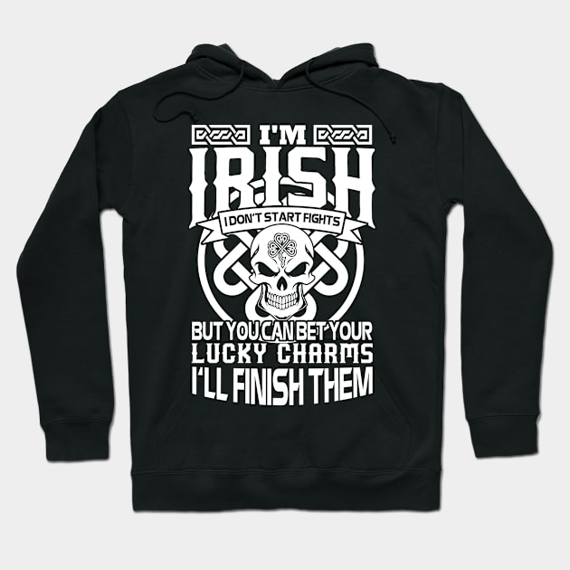 PATRICK DAY, Irish Lucky charms Hoodie by tabaojohnny